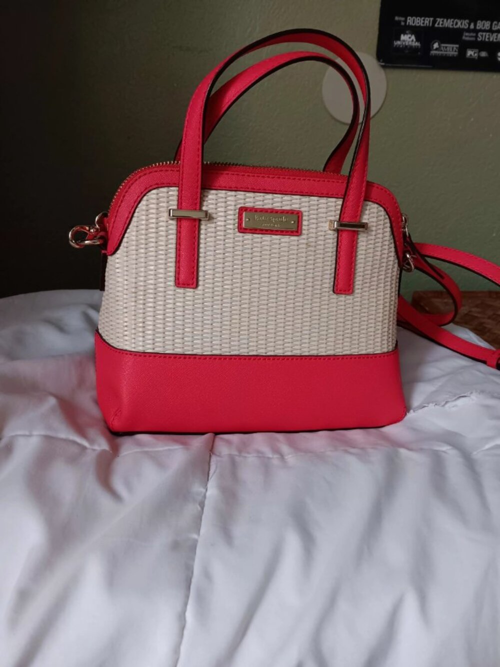 Kate Spade mini coral bag